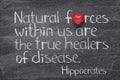 Natural forces Hippocrates