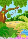 Natural forest background