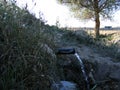 Natural fountain and spring pictures Royalty Free Stock Photo