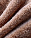 Natural fur pattern showcasing thick textures in warm, earthy tones Royalty Free Stock Photo