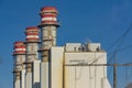 Natural gas combined cycle power plant Royalty Free Stock Photo