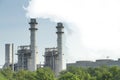 Natural gas factory Royalty Free Stock Photo