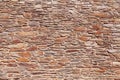 Natural gneiss stone wall background Royalty Free Stock Photo