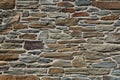 Natural gneiss stone wall background Royalty Free Stock Photo