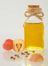 Natural grapeseed oil Royalty Free Stock Photo