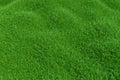Natural grass texture pattern background. Top view grassy lawn for environmental backdrop. 3d rendering. Royalty Free Stock Photo