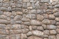 Natural stone abstract background wall made by ancient Inca of Peru in South America. Background with copy space Royalty Free Stock Photo