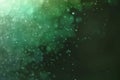 Natural green blurred background. Green bokeh, defocused lights. Abstract blur background Royalty Free Stock Photo