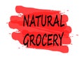 Natural grocery banner