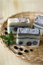 Natural handmade coffee soap.