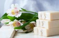 Natural Handmade Soap. Spa. Royalty Free Stock Photo