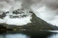 Natural Hardangerfjord fjord landscape of norway