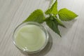 Natural herbal nettle hair balm