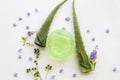 Natural herbal soothing gel aloe vera health care for skin face