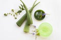 Natural herbal soothing gel aloe vera health care for skin face