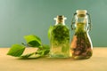Natural herbal tinctures medicine Royalty Free Stock Photo