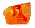 Natural, high quality citrine point. Beautiful orange color, transparent citrine gemstone.