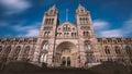 Natural History Museum entrance, London, England Royalty Free Stock Photo