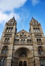 Natural history museum - entrance towers Royalty Free Stock Photo