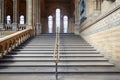 Natural History Museum interior with ancient stairway in London Royalty Free Stock Photo