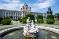 The Natural History Museum with a small sculpture