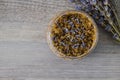 Natural homemade exfoliant Royalty Free Stock Photo