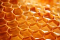 Natural Honey comb. Generate Ai Royalty Free Stock Photo