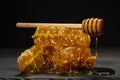 Natural Honeycombs with Honey Dripper