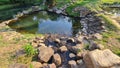 Natural hot spring in Lampang Province from Thailand.