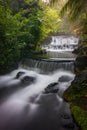 Natural hot springs of Tabacon in Arenal Volcano National Park (Costa Rica) Royalty Free Stock Photo