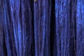 Natural Indigo dye cotton fabric, Cotton yarn dyed blue nature color