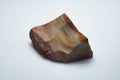 natural jasper mukaite ore on the background