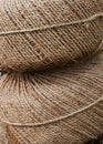 Natural Jute String Royalty Free Stock Photo