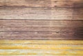 Natural kitchen table wood wall - brown plank wooden background texture