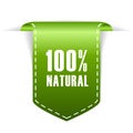 100 natural label Royalty Free Stock Photo