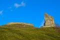 Natural landmark above the city