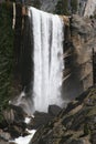 Natural landmark destination Vernal falls Royalty Free Stock Photo