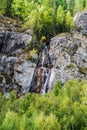 Natural landmark waterfall Shirlak