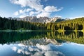 Natural landscape in the Dolomites Alps in the Italy Royalty Free Stock Photo