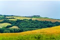 Natural landscape of hilly Tuscany