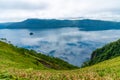 Lake Mashu. Akan Mashu National Park, Hokkaido, Japan