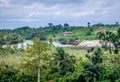 Natural landscape in Liberia, West Africa Royalty Free Stock Photo