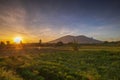 Natural landscape Photos at Padang Sumbar Indonesia Royalty Free Stock Photo