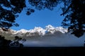 Natural landscape scenery Te Anau to Milford Sound highway New Zealand. Royalty Free Stock Photo