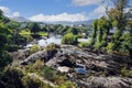 Heavy rugged river bed in Ireland