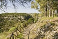 Natural Landscapes of Cava Carosello in Noto - Italy