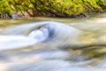 Natural Landscapes in the Forest, River and Waterfall in Vintgar Gorge near Bled Lake, Slovenia