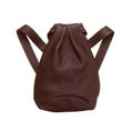 Natural Leather backbag