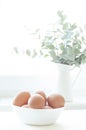 Natural light Easter composition Royalty Free Stock Photo