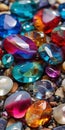 Natural light and semi-precious stones: natural beauty in every detail Royalty Free Stock Photo